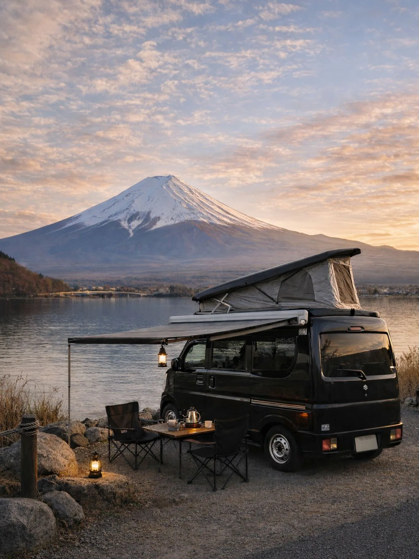 Wake up here.
Coffee by the lake.
Mount Fuji in front of you.

This is not a dream — it’s your next trip.

Rent our fully equipped camper and experience Japan at your own pace.

🚐 Available for rent
🔗 Head to our homepage to book your next adventure.

#camper #mountfuji #camping #japan #campervan