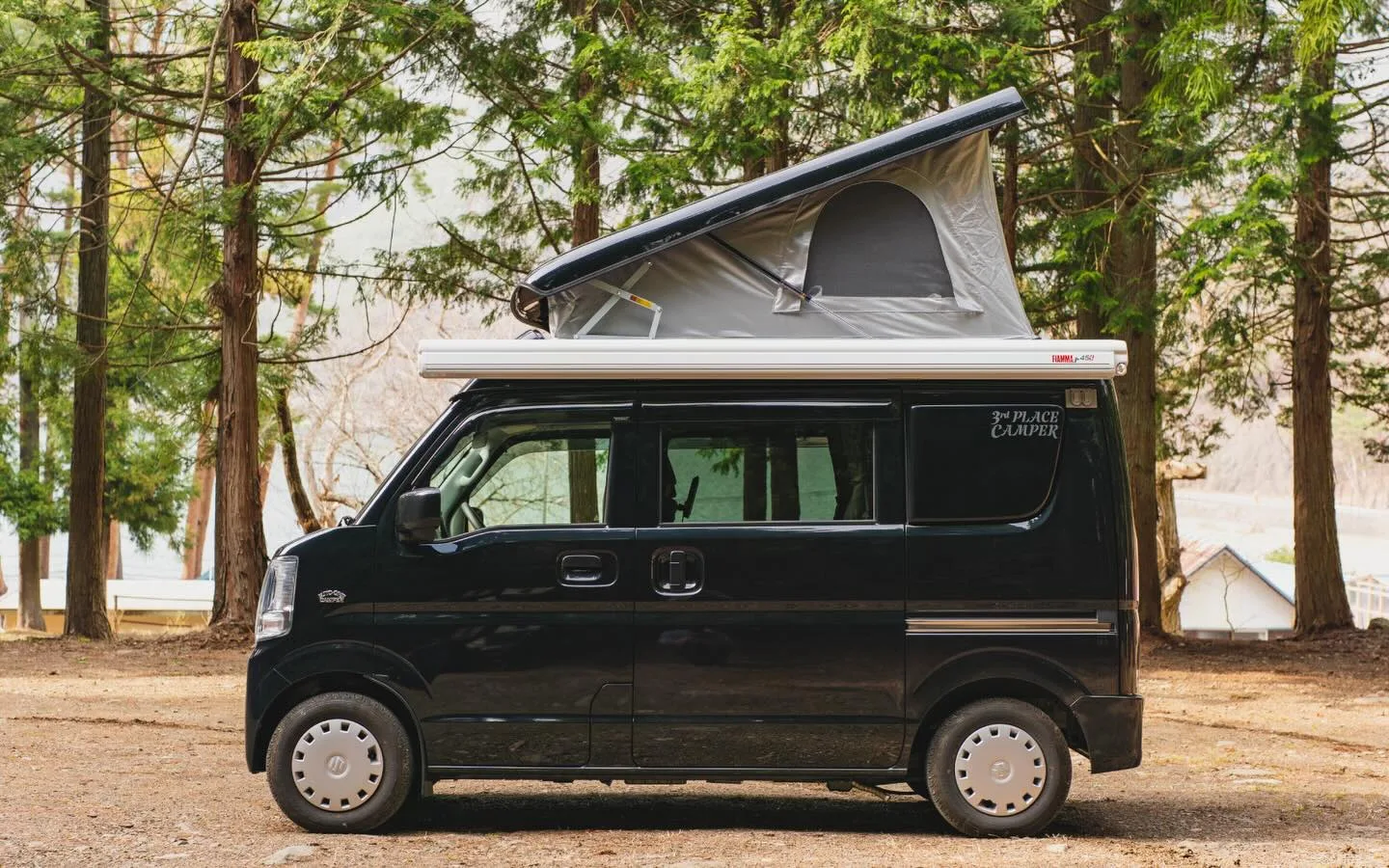 Now that winter’s here, we’ve got all our campers rolling on studless winter tires. Reservations can be made through our website for your next winter adventure. #camper #campercar #camperlife